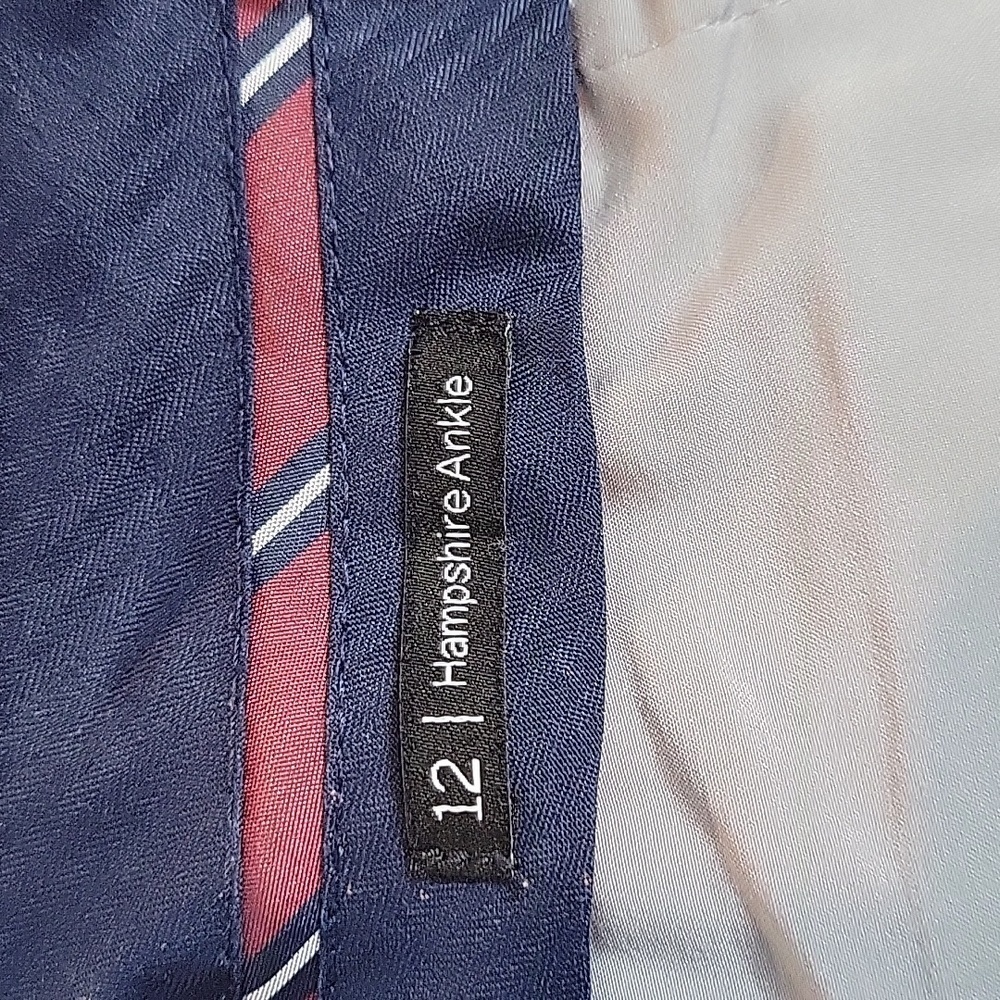 Talbots Gray Hampshire Ankle Pants - Picture 6 of 7